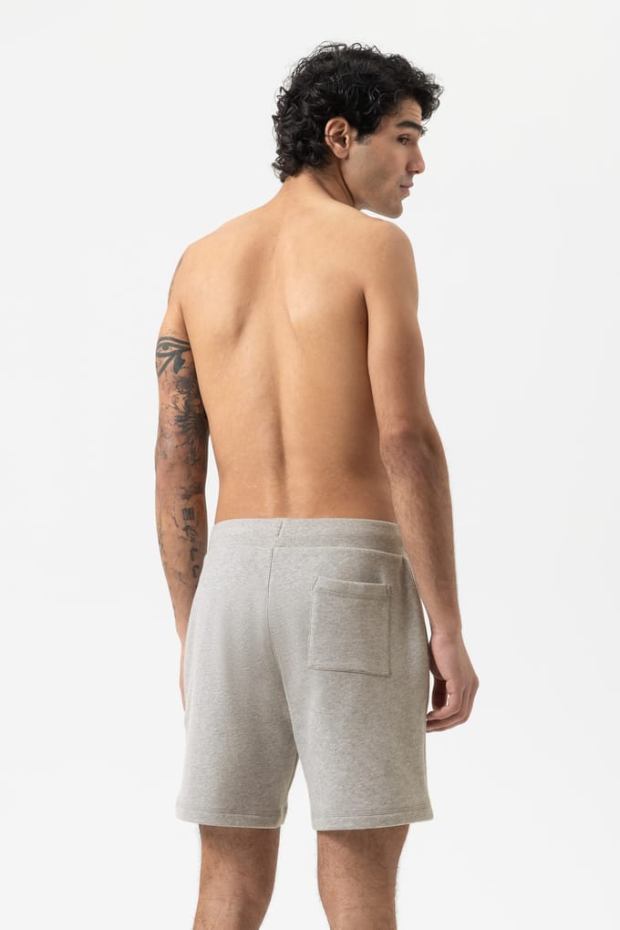Trackshort Serie Cotton Leisure Midgrey Melange