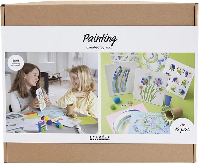 Creativ Company Group Set Painting Various Colors