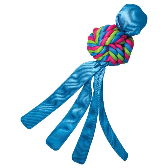 Kong Wubba Weaves - Hondenspeelgoed - L -  41 cm - Assorti