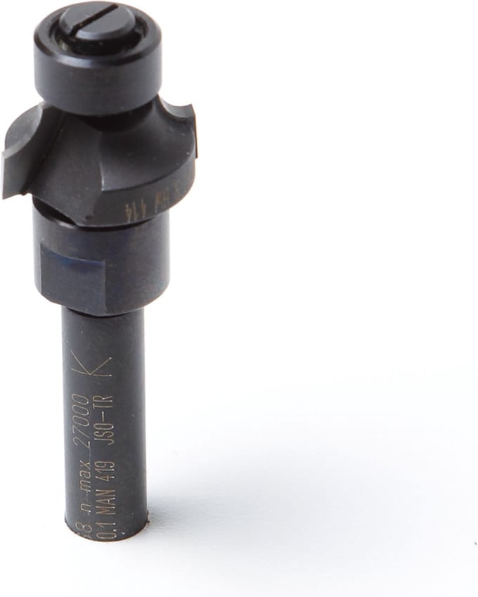 JSO-TR Afrondfrees met lager  R=4.0 met lager 12mm