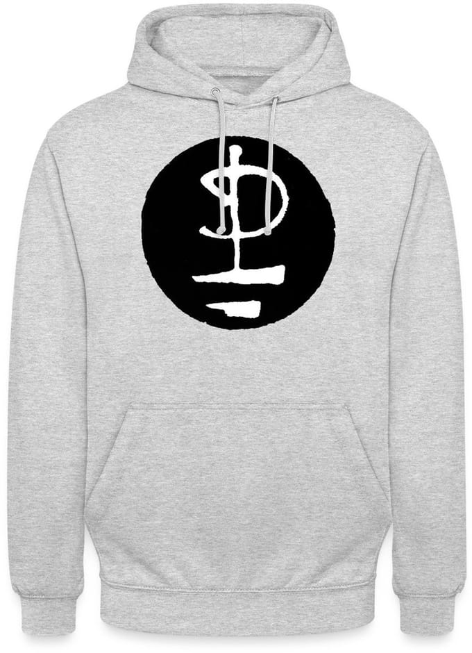 Pink Floyd Logo Zwart Wit Hoodie Unisex