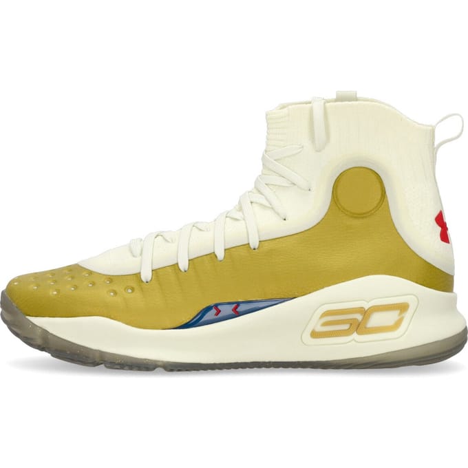 Curry 4 Retro Lemon Ice basketbalschoen voor heren