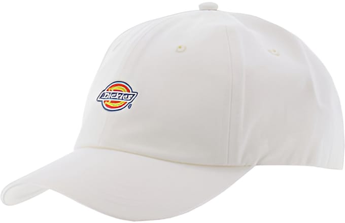 Dickies Hardwick Pet Wit – Gebogen Klep – Unisex Baseball Cap – Verstelbaar – One Size - Unisex