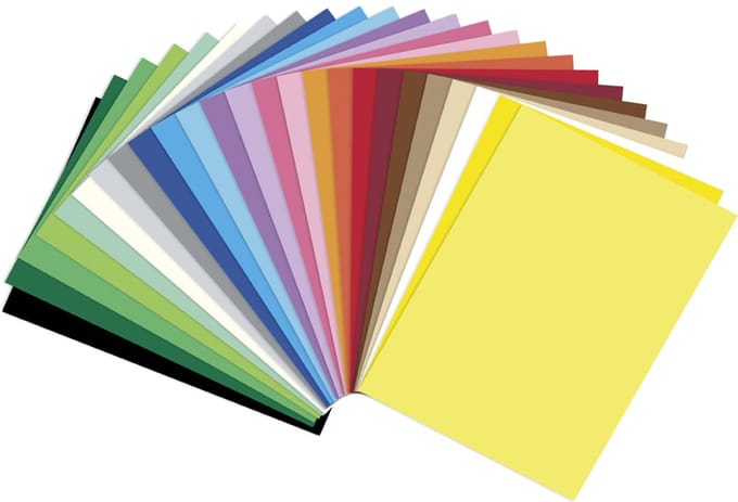 foliakleipapier, (B)500 x (H)700 mm, 130 g/qm, strogeel