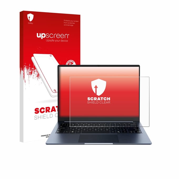 upscreen - Screenprotector voor Chuwi CoreBook Air 14" - Folie Beschermfolie transparant