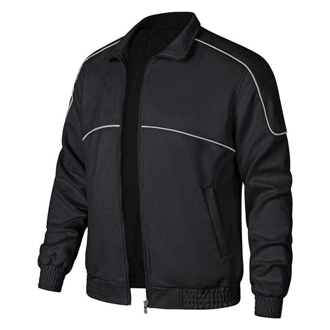 American Vintage Suède Stof Elastisch Casual Mode Jong Mannen Webbing Clip Black-2XL black