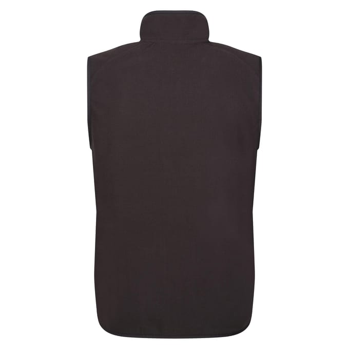 Regatta Heren Navigate Fleece Gilet (Zwart/Klassiek Rood)