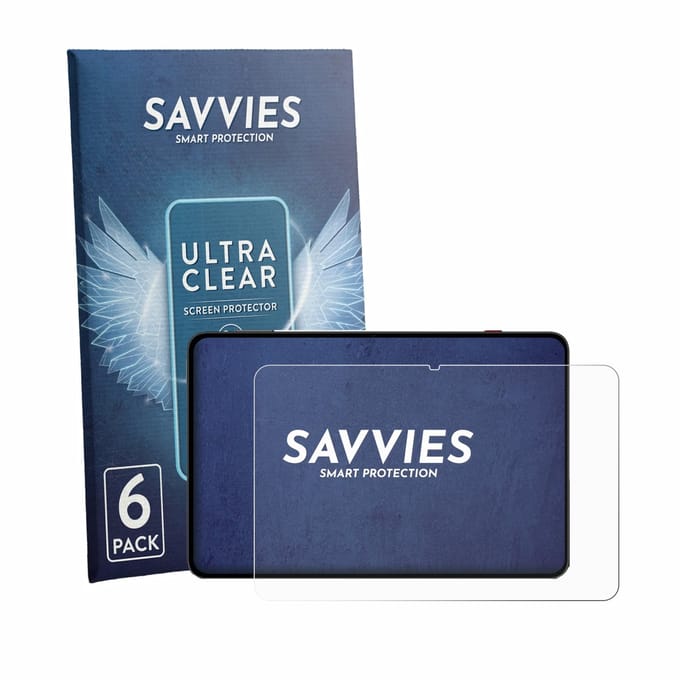 Savvies - Screenprotector voor RedMagic Astra 2 - Folie Beschermfolie transparant 6 Stuks