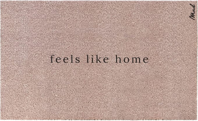 Mad About Mats - Amber - feels like home - deurmat - schoonloop/scraper - wasbaar - 67x110