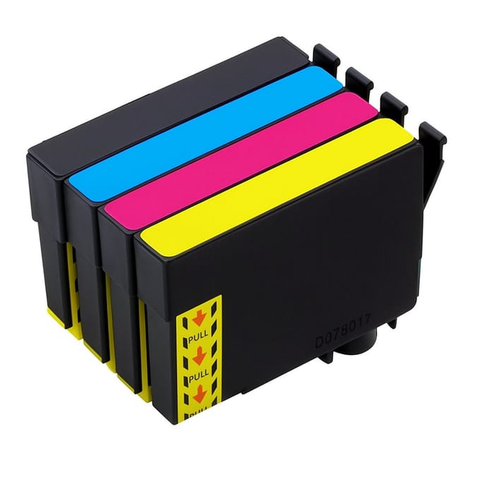 4X Inktcartridges geschikt voor Epson 603XL - XP2100 - XP2150 - XP3100 - XP3150 - XP4100 - XP4150