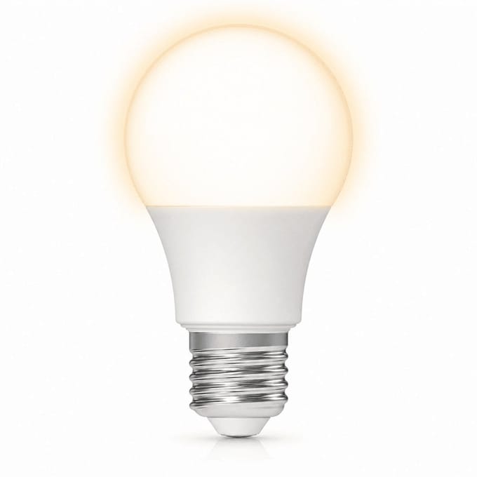 1x Peertje Led-lamp E27 - 5W - Daglicht (6500K) - 470 lm - 15 jaar - Niet Dimbaar