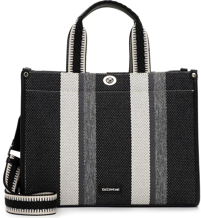EMILY & NOAH Shopper E&N Jasmin ( 65511 ) - Dames handtassen - black 100