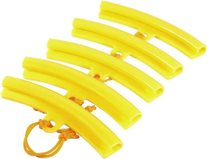 5x Auto Bandenwisselaar Beschermers - Velg Protector in Geel
