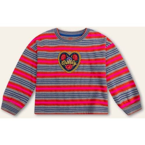 Oilily Hak Sweater- maat92/2T Forged Iron