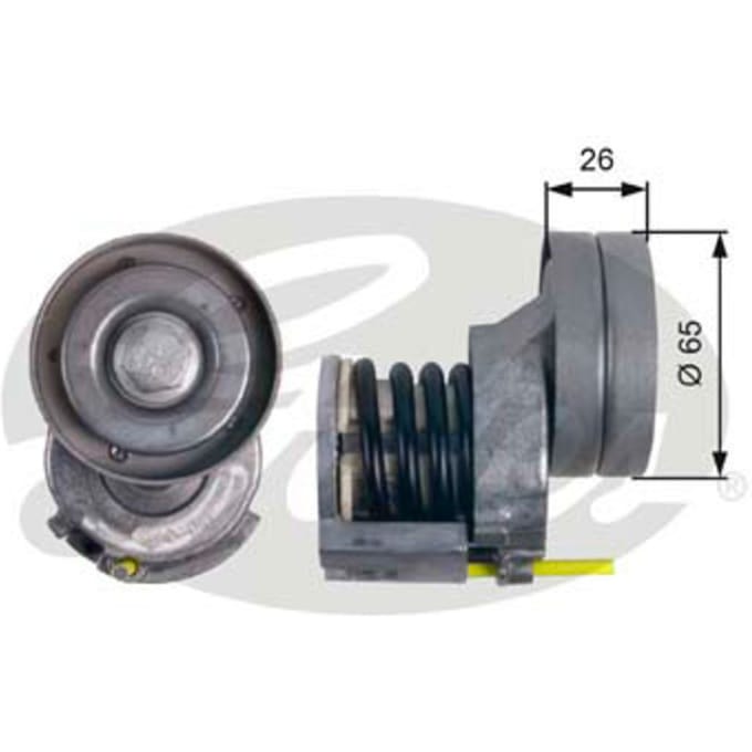 Spanpoelie, V-riem GATES T39023