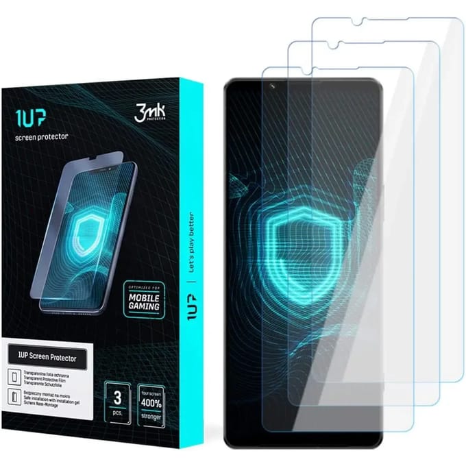 Set van 3 beschermfolies 3MK Sony Xperia 1 IV - 1UP