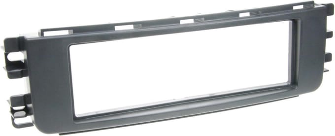 1-DIN Paneel geschikt voor Smart ForFour 2004-2006 (W454) Kleur: Zwart