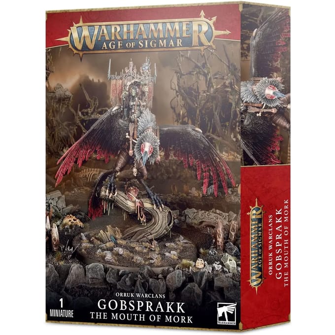 75-delig beeldje Games Workshop Warhammer AoS - Orruk Warclans Gobsprakk, la Bouche de Mork