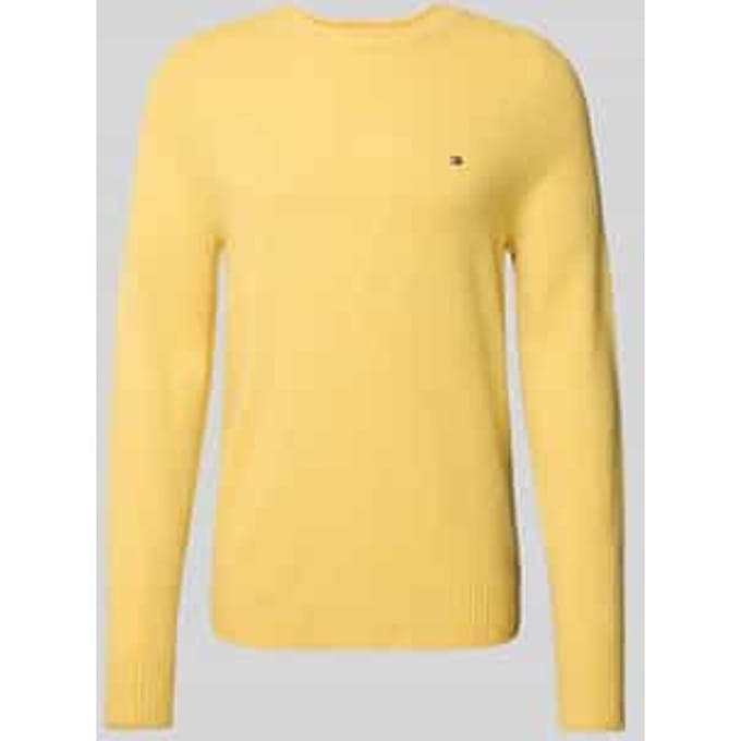 Regular fit gebreide pullover van het fijnste wol