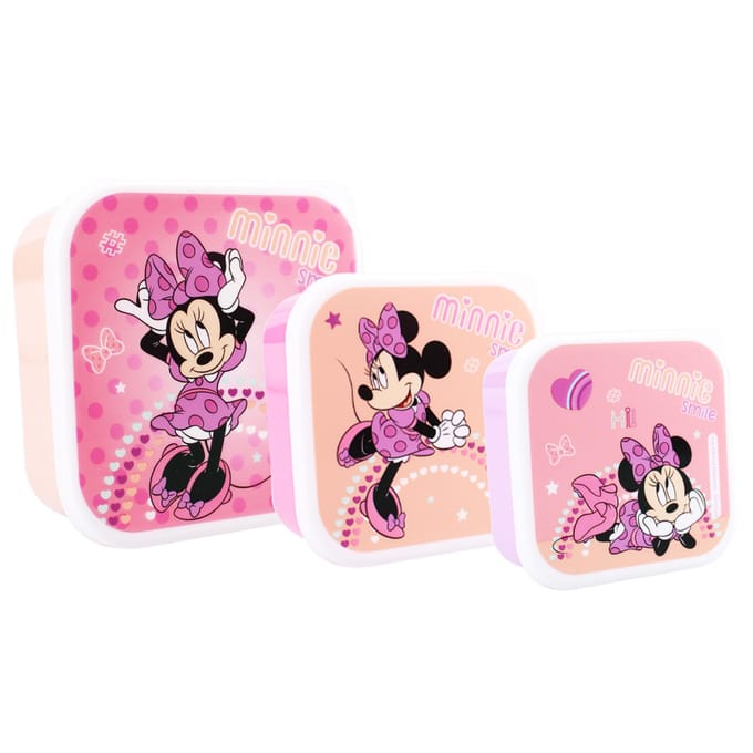Vadobag Minnie Mouse Snackbox en Fruitdoos - 3in1