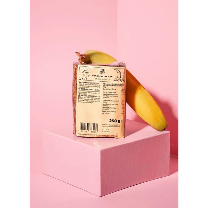 Gedroogde bananenplakjes 250 g