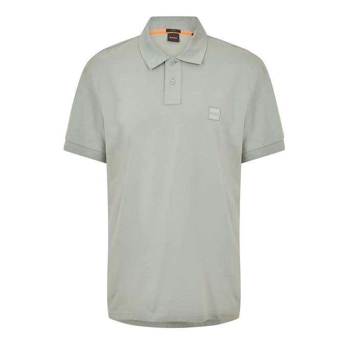 Boss Polo-shirt voor heren met Passenger Box-logo (Groen)