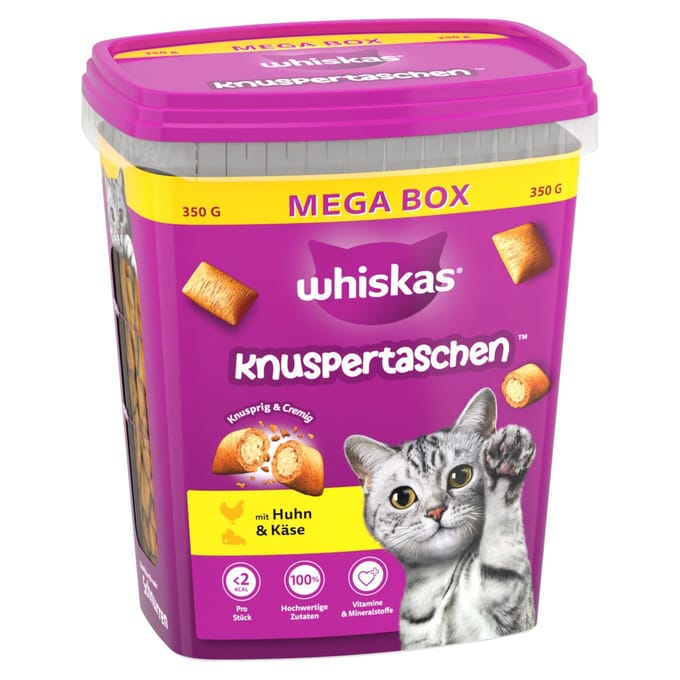 Whiskas Temptations - Kip & kaas 350 g