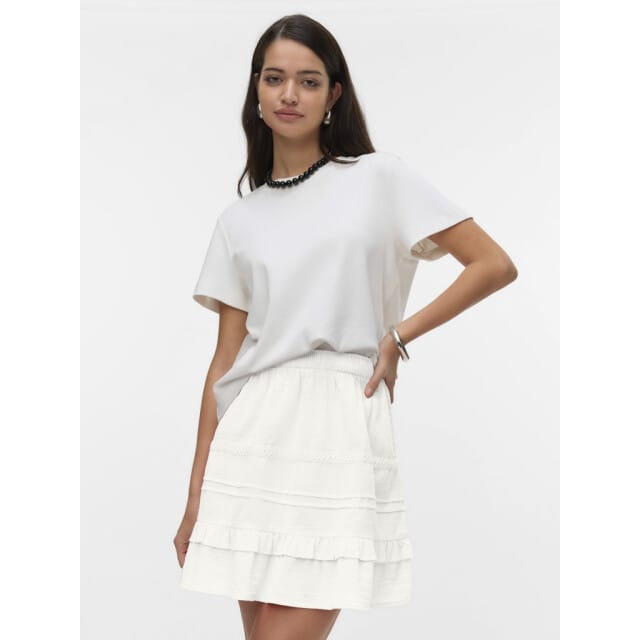 VERO MODA - VMPRETTY SHORT SKIRT WVN GA NOOS - Dames - Rokken