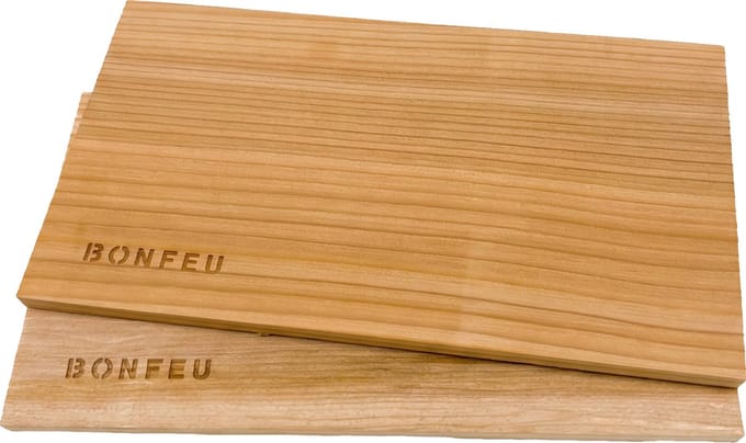BonFeu FlavorBoard Cederhouten Rookplankjes (2 Stuks)