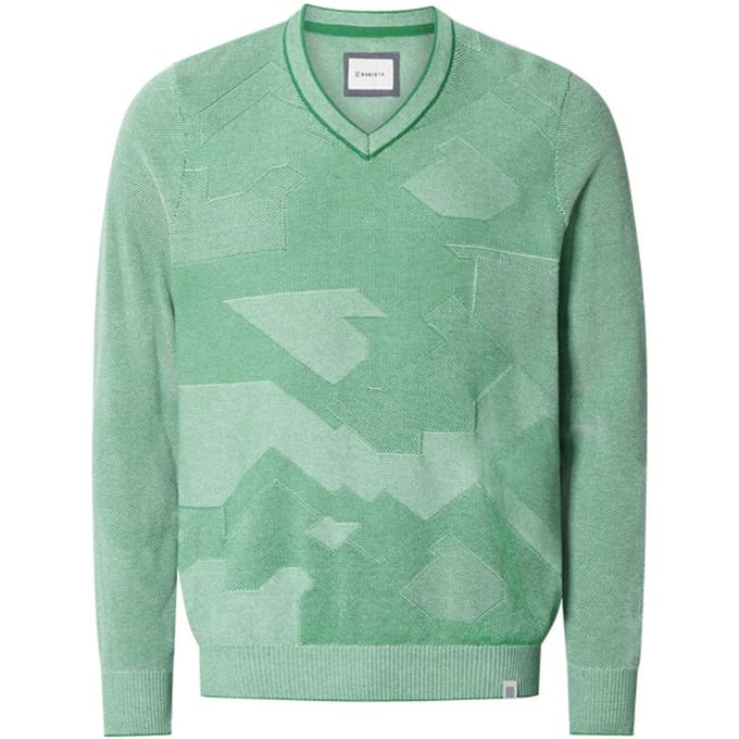 Babista herren Trui - 52/54 - groen - Plus Size
