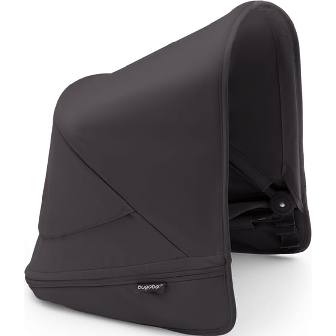 Bugaboo Donkey zonnekap - Midnight black Midnight black