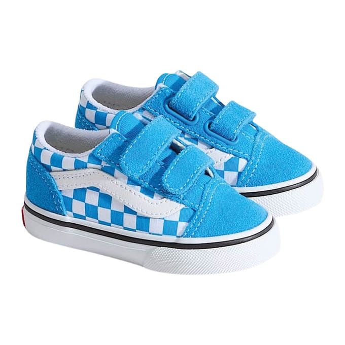 Vans  Lage Sneakers Old Skool V COLOR THEORY CHECKERBOARD Bright Azure
