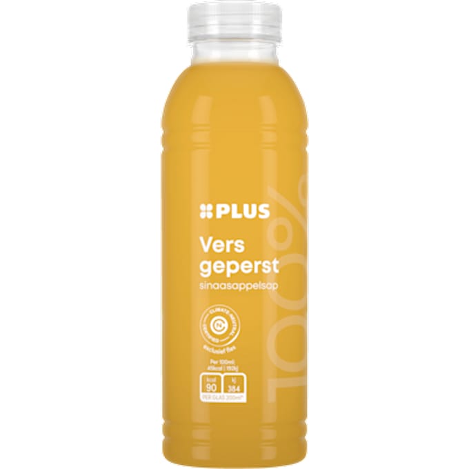 100% zelf geperst sinaasappelsap