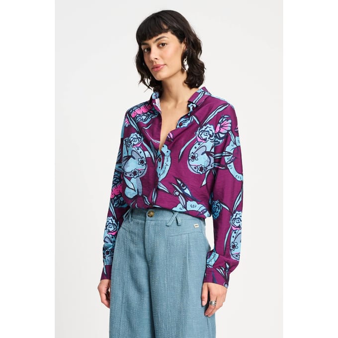 POM Amsterdam Blouse - Mila Mystic Dinner Taglia: 34 | Magliette intime Outlet | Donna