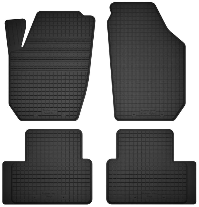 Wielganizator BasicProtect Serie - Universele Rubber Automatten - Volvo S70 I Sedan - Antislip - Weerbestendig
