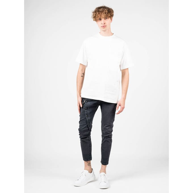 Xagon Man T-shirt Oversize Mannen romig