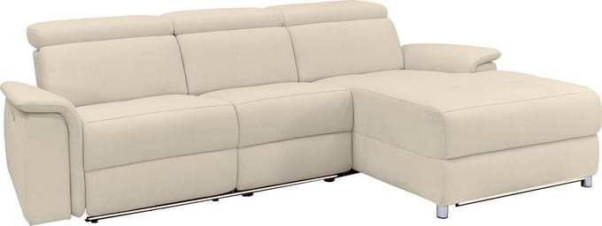 Pareli-Sofa 3-zits - Rechts Handmatig - Zand