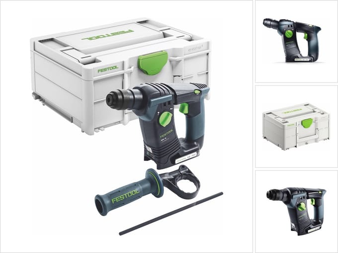 Festool BHC 18-Basic 18V Li-Ion accu SDS-Plus boorhamer body in systainer - 1,8J
