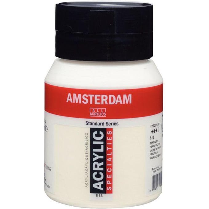 Amsterdam Standard Series Acrylverf - 500 ml 818 Parelgeel