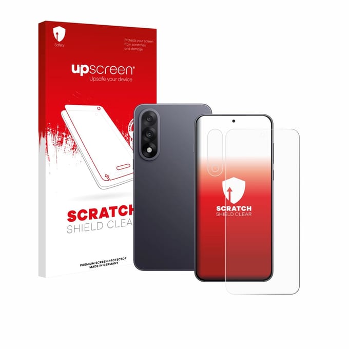 upscreen - Screenprotector voor OnePlus Nord 5 (Voor+Camera) - Folie Beschermfolie transparant