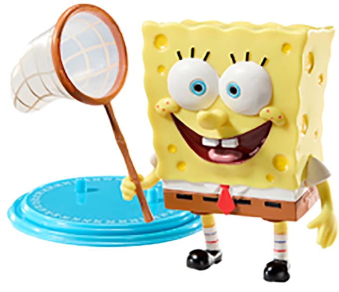 Noble Collection SpongeBob SquarePants Bendyfigs Bendable Figure SpongeBob 12 cm Mini-Figuur