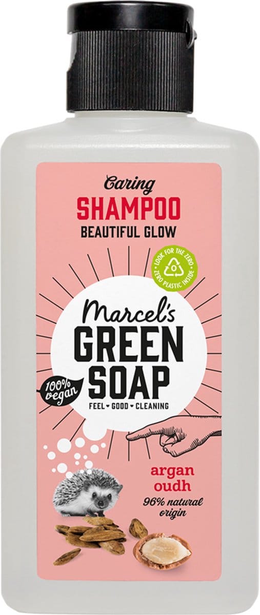 Marcel's Green Soap Shampoo mini argan & oudh 100 Milliliter