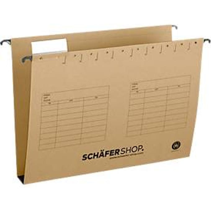 Schäfer Shop Select  hangmap, opening aan de zijkant, voor formaten tot A4, 40 mm breed