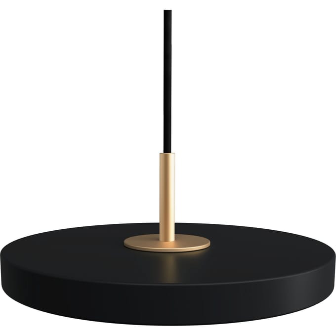 UMAGE Hanglamp Asteria Micro V2 - black - Brass Top