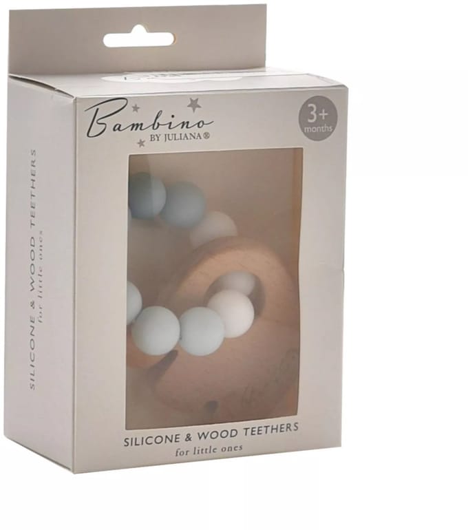 Bambino Olifanten Bijt Ring Blauw
