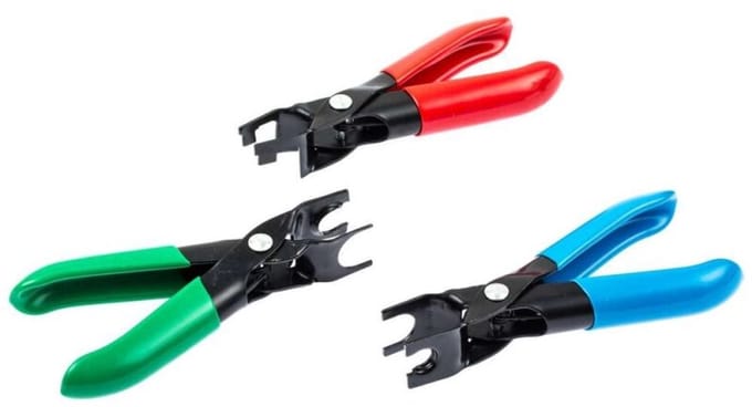 Universele brandstofleiding tangen set - Ontkoppelingsgereedschap set - ASTA