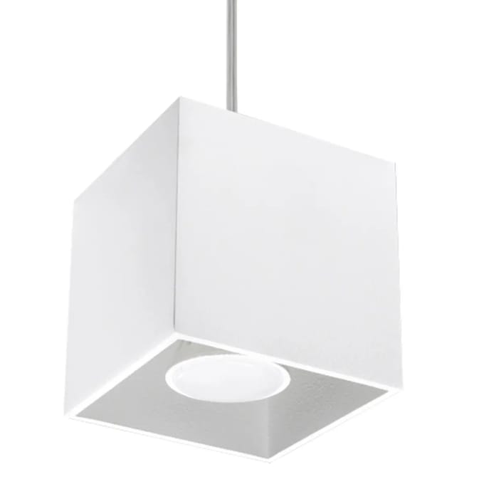 Sollux Lighting Hanglamp Quad - GU10 - wit - aluminium - 110x10x10cm