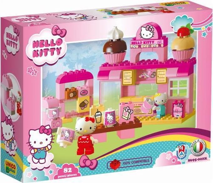 Hello Kitty Bakkerij Speelset - 82 delig - 8695 | Geschikt voor Duplo