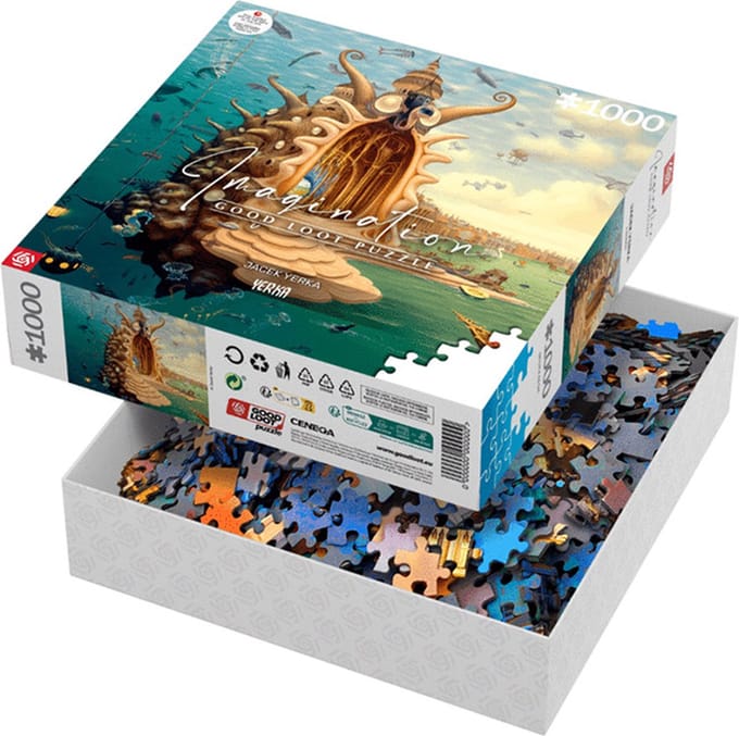 Good Loot - Jacek Yerka Harbor Puzzel - Puzzel 1000 Stukjes
