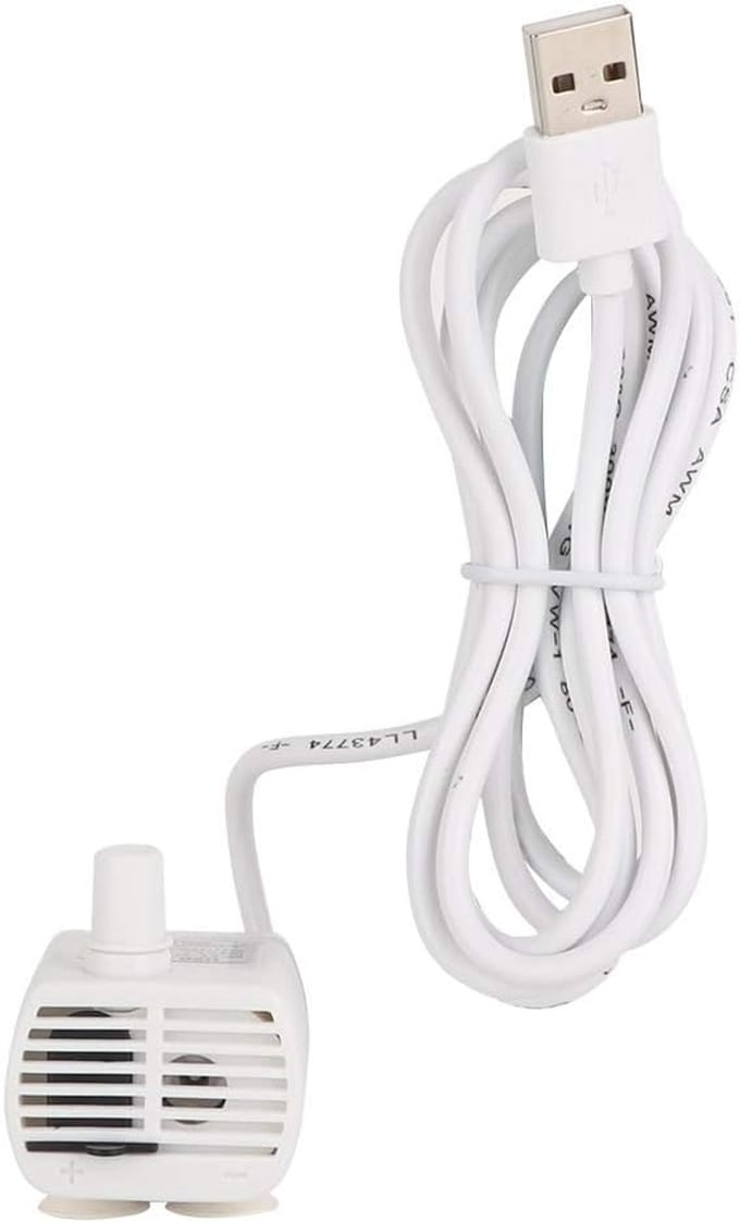 Mini Aquarium Water Pump - USB Submersible Water Pump - Aquarium Pet Recirculating Water Dispenser